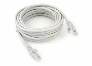 898166 - Cablexpert Патч-корд LSZH UTP cat5e, 5м, литой, многожильный (серый) (1)