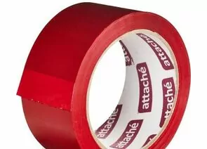 198028 - Клейкая лента упаковочная Attache 48мм х 66м 45мкм красный 146158 (1)