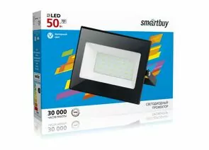 899027 - SmartBuy прожектор св/д 50W(2650lm) FL SMD LIGHT Pro 6500K 6K 165x131x30 IP65 SBL-EFLLIGHT-50-65 (1)