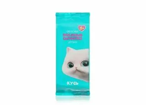 899060 - Влажные салфетки ДЕТСКИЕ котик Кусь 8шт DELICARE MINI 3143938 (6!) (1)