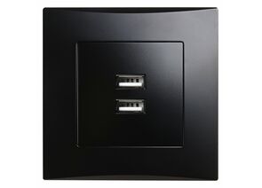 899367 - Smartbuy Вега роз. СУ USB 2,1A черная (SBE-08b-16-S1-USB) (1)