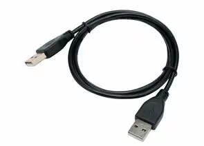 903363 - Кабель USB(A)шт - USB(A)шт. 2.0 Cablexpert AM/AM, 0.6м, экран, медь, черный, пакет (1)