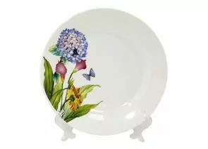903594 - Тарелка десертная Гортензия 19см фарфор (кратность 12шт!!!) МФК MFK20230 (1)