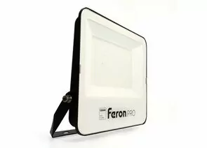 901857 - Feron.PRO прожектор св/д 200W 24000Lm 6400K IP65 черный 402,5x349,5x44 LL-1000 51016 (1)