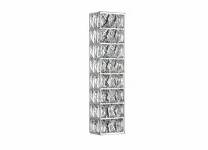 885871 - ODEON LIGHT 4927/9WL L-VISION ODL24 483 хром/мет/хрусталь бра LED 9W 4000K 508lm PANTA 86 (1)