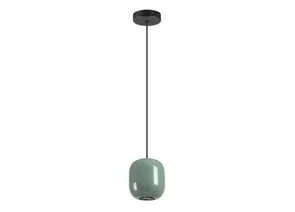 885948 - ODEON LIGHT 5053/1C PENDANT ODL24 311 чер./зелен./мет Подвес GU10 LED 4W OVALI 78 (1)