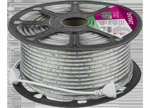 909594 - ОНЛАЙТ лента св/д 220V 4,8W зеленый 60Led/m IP67 5м OLS-2835G60-4.8-IP67-220V 80927 (1)