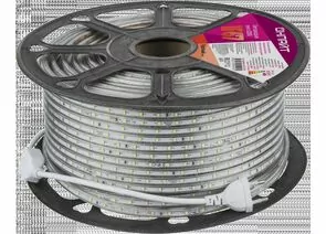 909595 - ОНЛАЙТ лента св/д 220V 4,8W красный 60Led/m IP67 5м OLS-2835R60-4.8-IP67-220V 80928 (1)