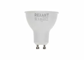 911820 - REXANT Лампа св/д рефлектор 9,5W(808lm) GU10 6500K 6K холодный свет 604-4002 (1)