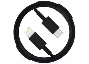 912956 - Кабель Energy ET-34 USB-С/Lightning (для Apple), 1м, 20Вт, черный 108052 (1)