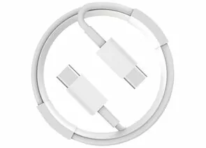 912960 - Кабель Energy ET-32 USB-С/USB-C, 1м, 40Вт, белый 108047 (1)