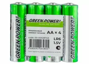 913927 - Элемент питания GREEN POWERlab LR6/316/AA S4 (1)