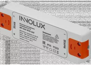 915046 - INNOLUX драйвер (блок питания) для св/д ленты 24W 24V 50/60Гц 1А IP25 ИП-S30-IP25-24V 97427 (1)