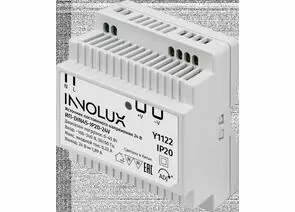 915057 - INNOLUX драйвер (блок питания) для св/д ленты 45W 24V 50/60Гц 2А IP20 ИП-DIN45-IP20-24V 97438 (1)