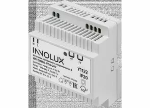 915058 - INNOLUX драйвер (блок питания) для св/д ленты 60W 24V 50/60Гц 3А IP20 ИП-DIN60-IP20-24V 97439 (1)