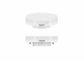 908245 - General лампа св/д GX53 10W(680lm) 4500K 4K матовый пластик 75x27 661903 (1)