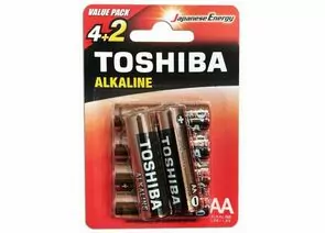 917056 - Элемент питанияToshiba RED LR6/316/AA BL6 (1)