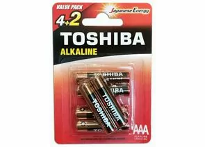 917057 - Элемент питания Toshiba RED LR03/286/AAA BL6 (1)