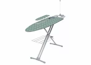 931351 - Доска гладильная Nika9 тефлон НТ9/12 с ракуш оливк 122*40см h=до90см,стол/мет.моноблок,подставк Nika (1)