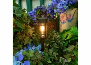 932150 - Uniel св-к на солн.батарее Винтаж 0,1W 3000K 2K филамент 480x70 IP44 пласт/черн USL-S-189/PT480 (1)