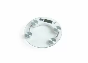 931864 - Весы напольные эл. GOODHELPER BS-S50 (стекло) 180кг, дел.100г, ЖК-дисплей, 28*28см (CR2032 в компл) (1)