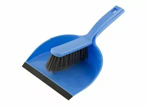 932780 - Щетка-сметка+совок с кромкой (набор)  BRILLIANCE,40*30*35см,7972/ Рыжий кот (1)