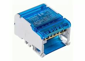 934960 - SmartBuy Шина N Ноль (нул.) 4х7мм на DIN-рейку в корпусе (кросс-модуль) SBE-bc0-4-7 (1)