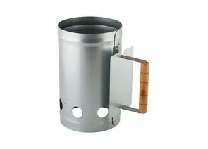 915182 - 1-2.SALE Труба-стартер для розжига 16*27,5см хром.сталь 0,6мм (1)