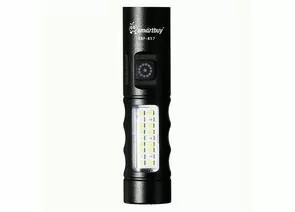 936715 - SmartBuy Фонарь ручной XPELED, Type C, алюм, 6реж, аккум 18650, кейс, 11,7х3cм, SBF-857 (1)