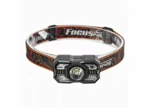 936788 - Focusray Фонарь налобный 1321 5LED акк.1.2Ah инд.заряд. сенсор красн.свет USB бокс (1)