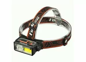 936794 - Focusray Фонарь налобный 1327 4LED акк.1.2Ah 7реж. красн.свет цифр.диспл. USB чер бокс (1)