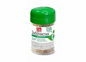 912250 - Зубочистки в баночке 250шт (кратно 20) береза, 400-546 GRIFON (1)