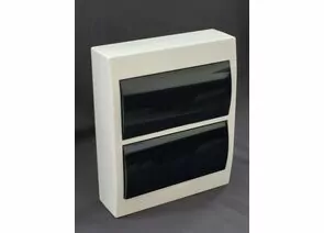 898801 - uplast ОМЕГА бокс (корпус) пластик. ЩРН-П-24 мод. навесной (270х325х96) IP41 (1)