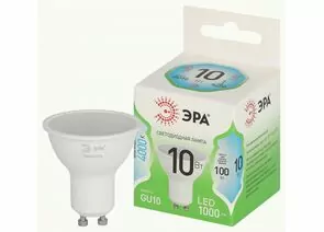 938849 - ЭРА GREEN LINE LED лампа св/д MR16 GU10 10W(1000lm) 4000K 4K софит MR16-10W-840-GU10 51x85 66993 (1)