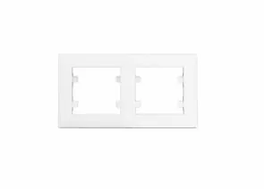 939768 - MAKEL Karea Rizz рамка СУ 2мест. БЕЛЫЙ 88001702 (1)