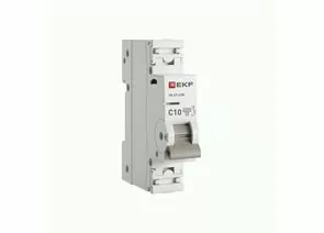 942373 - EKF PROxima автоматический выкл. ВА 47-63N 1P 10А 4,5кА х-ка C M634110C (1)