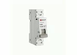 942375 - EKF PROxima автоматический выкл. ВА 47-63N 1P 20А 4,5кА х-ка C M634120C (1)