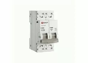 942385 - EKF PROxima автоматический выкл. ВА 47-63N 2P 25А 4,5кА х-ка C M634225C (1)
