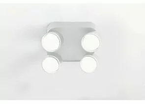 943011 - General св-к накл спот под лампу GX53 220x95 Вихрь белый с боковым рассеив GWL-4GX53-M-IP20 662023 (1)