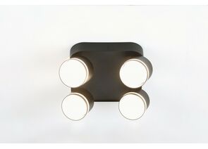 943012 - General св-к накл спот под лампу GX53 220x95 Вихрь черный с боковым рассеив GWL-4GX53-M-IP20 662024 (1)