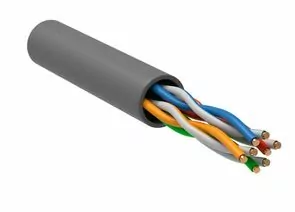 944130 - IEK GENERICA кабель витая пара U/UTP 4х2х24 AWG Cat5e CCA, 305м, (цена за м) BC1-C504-111-305-G (1)