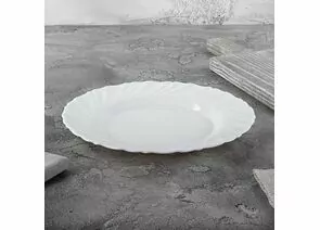 947702 - Тарелка десертна Culinaria 18см стекло (кратность 6шт!!!) 107077 Mallony (1)