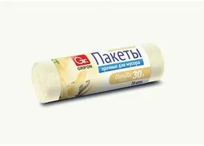 948012 - Мешки для мусора 30л/20шт,ПНД,9мкм,ароматизир,Ваниль,101-703/ Grifon (1)