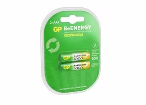 948961 - Аккумулятор GP ReEnergy R03 1000mAh 100AAHCRGY/R03 Ni-MH BL2 (1)