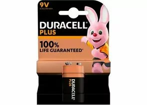 950108 - Элемент питания Duracell Plus 6LR61/6LF22/9V BL1 (1)