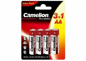 950112 - Элемент питания Camelion Plus Alkaline LR6/316  BL3+1 (1)