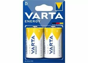 562899 - Элемент питания Varta 4120.229.422 ENERGY LR20/373 BL2 (1)