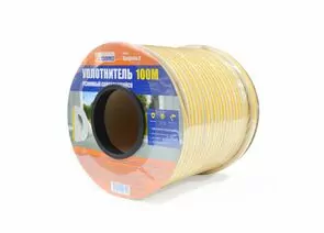 911645 - Уплотнитель D-профиль 8*9мм 4WALLS 100м белый резиновый самокл. арт.URB100D (1)