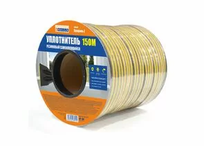 911651 - Уплотнитель E-профиль 9*4мм 4WALLS 150м черный резиновый самокл. арт.UBL150E (1)