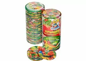 950630 - Крышки метал. д/закатывания Полинка (Беларусь) полноцветная  50шт/уп, цена за шт (жесть 0,18мм) (1)